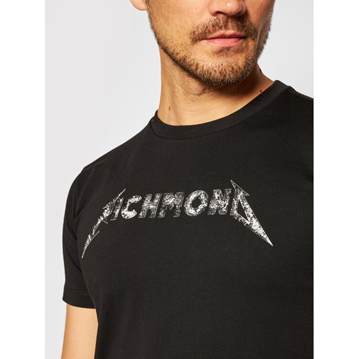 John Richmond T-Shirt Wanca RMA20128TS Czarny Regular Fit John Richmond XL promocja MODIVO