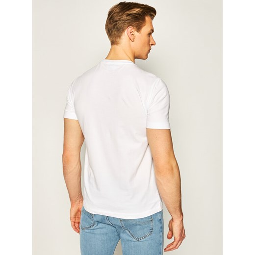 EA7 Emporio Armani T-Shirt 8NPTL7 PJ03Z 1100 Biały Regular Fit S MODIVO wyprzedaż