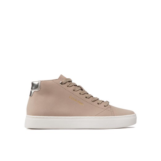 Calvin Klein Sneakersy Cupsole Unlined High Top-N HW0HW01174 Beżowy Calvin Klein 40 okazja MODIVO