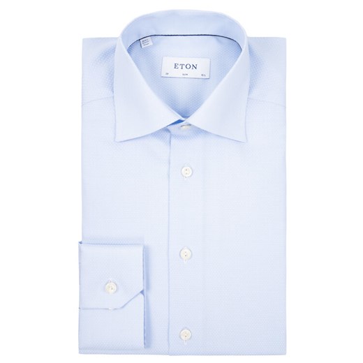 Eton Koszula 100000084 Niebieski Slim Fit Eton 43 wyprzedaż MODIVO