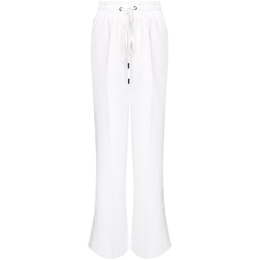 Guess Spodnie materiałowe Gemma W0YB13 W96R0 Biały Relaxed Fit Guess S wyprzedaż MODIVO