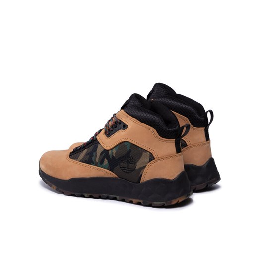 Timberland Sneakersy Solar Wave Mid TB0A2HSK231 Brązowy Timberland 38 promocja MODIVO