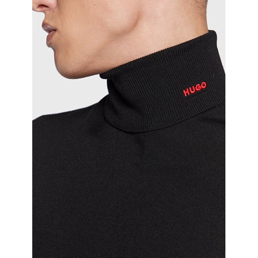 Hugo Golf San Thomas-M 50474174 Czarny Slim Fit L okazja MODIVO