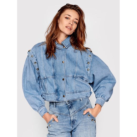TWINSET Kurtka jeansowa 221TP2100 Niebieski Regular Fit Twinset 48 promocja MODIVO