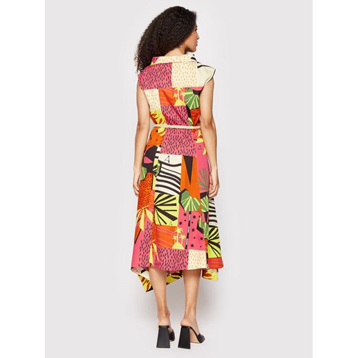 TWINSET Sukienka codzienna 221AT2620 Kolorowy Relaxed Fit Twinset XS okazyjna cena MODIVO
