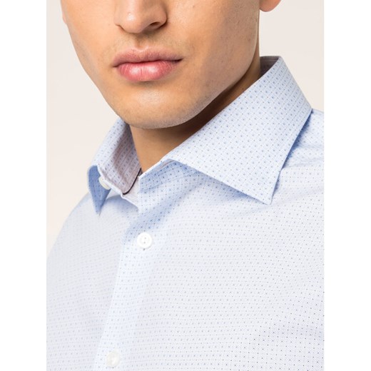 Eton Koszula 100000281 Niebieski Slim Fit Eton 43 promocyjna cena MODIVO