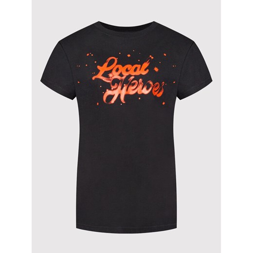 Local Heroes T-Shirt Lh Airbrush AW21T0038 Czarny Oversize Local Heroes S MODIVO wyprzedaż