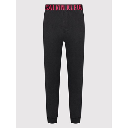 Calvin Klein Underwear Spodnie piżamowe 000NM1961E Czarny Regular Fit Calvin Klein Underwear M okazyjna cena MODIVO