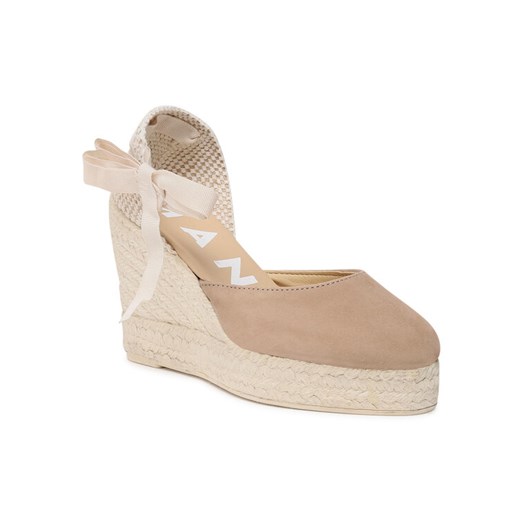 Manebi Espadryle Wedge Valenciana W 1.9 Brązowy Manebi 40 promocyjna cena MODIVO