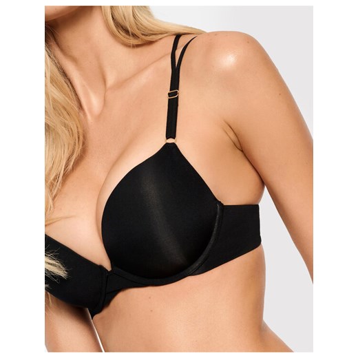 Esotiq Biustonosz push-up Scarlett 39476 Czarny Esotiq 80B promocyjna cena MODIVO