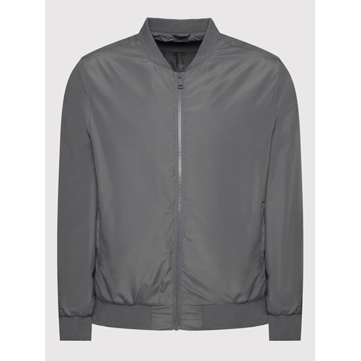 Brave Soul Kurtka bomber MJK-SANJAY Szary Regular Fit L okazja MODIVO