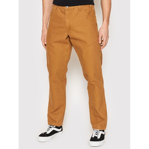Dickies Spodnie materiałowe Dc Carpenter DK0A4XIFC41 Brązowy Regular Fit Dickies 34 MODIVO okazja