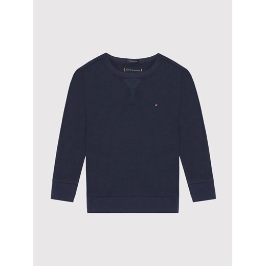 Tommy Hilfiger Bluza KB0KB07076 D Granatowy Regular Fit Tommy Hilfiger 16Y okazyjna cena MODIVO