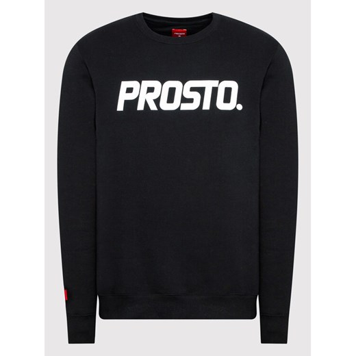 PROSTO. Bluza KLASYK Classico 1082 Czarny Regular Fit Prosto. XL wyprzedaż MODIVO