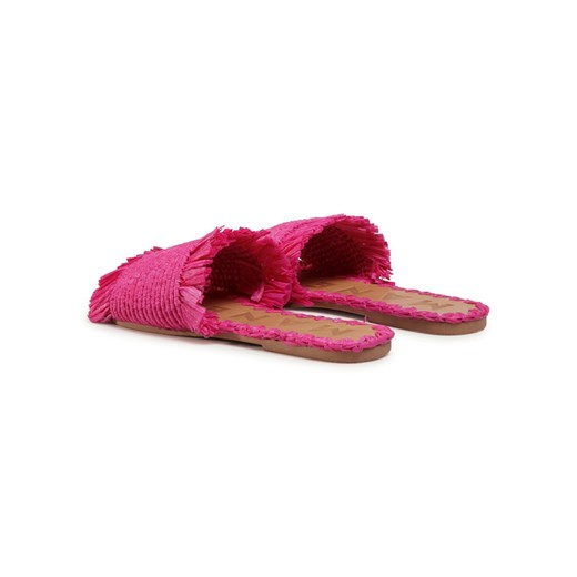 Manebi Klapki Leather Sandals S 1.7 Y0 Różowy Manebi 36 promocyjna cena MODIVO