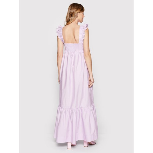 TWINSET Sukienka codzienna 221AT203E Fioletowy Relaxed Fit Twinset XS promocja MODIVO