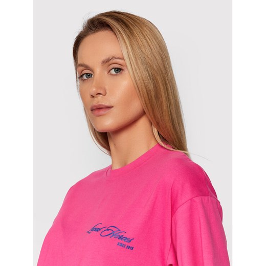 Local Heroes T-Shirt Lh 2013 AW21T0145 Różowy Oversize Local Heroes M promocyjna cena MODIVO