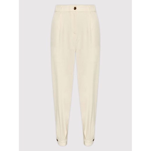 Sisley Spodnie materiałowe 4KVXLF00C Beżowy Relaxed Fit Sisley 42 MODIVO okazyjna cena