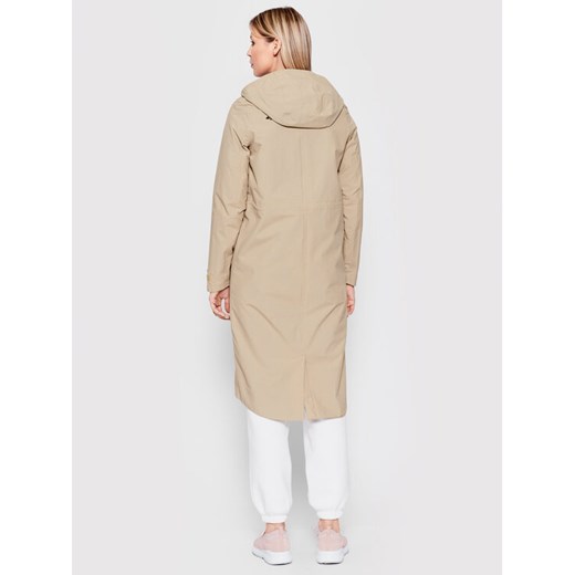 4F Parka H4L22-KUD003 Beżowy Regular Fit XS okazja MODIVO