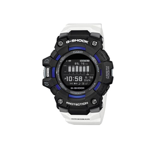 G-Shock Zegarek GBD-100-1A7ER Biały uniwersalny MODIVO