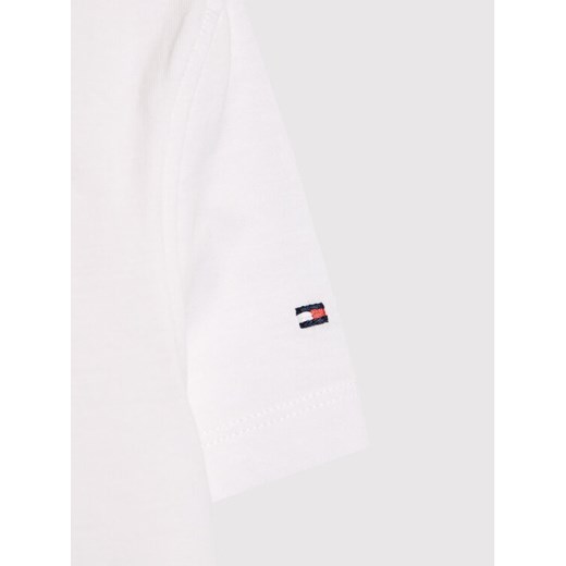 Tommy Hilfiger T-Shirt Over Print KB0KB07015 D Biały Regular Fit Tommy Hilfiger 10Y wyprzedaż MODIVO