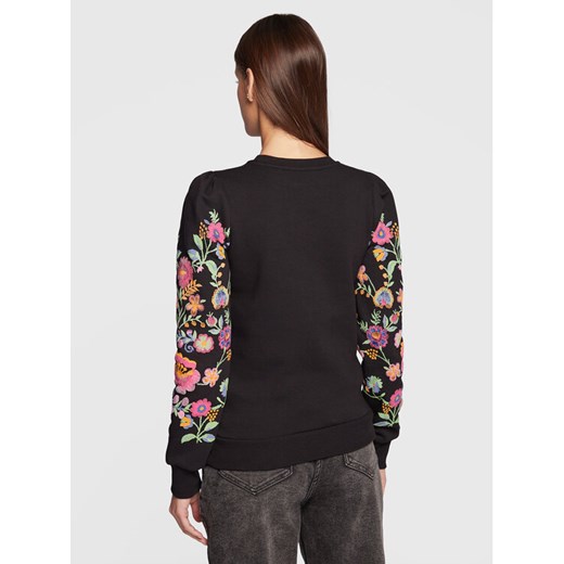 NAF NAF Bluza Adyle THNS21A Czarny Regular Fit Naf Naf M okazja MODIVO