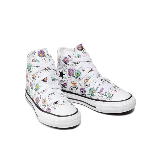 Converse Trampki Ctas Hi 671599C Biały Converse 28 wyprzedaż MODIVO