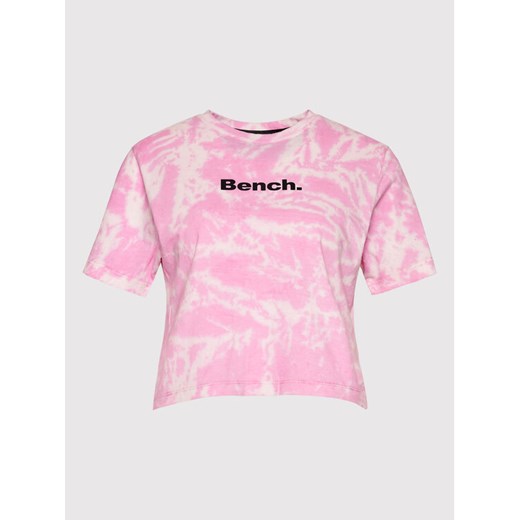 Bench T-Shirt Karma 120639 Różowy Regular Fit Bench 44 okazja MODIVO
