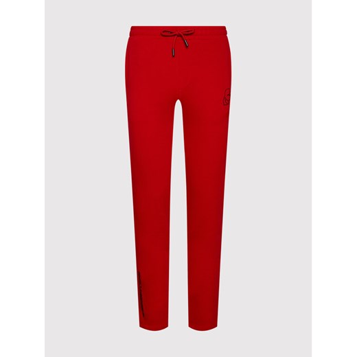 KARL LAGERFELD Spodnie dresowe 705080 512900 Czerwony Regular Fit Karl Lagerfeld L okazja MODIVO