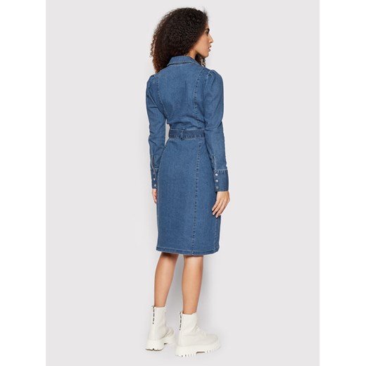 Vero Moda Sukienka jeansowa Ruby 10258184 Niebieski Regular Fit Vero Moda XS okazja MODIVO