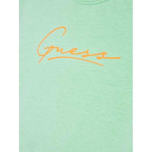 Guess T-Shirt J2RI38 I3Z11 Zielony Relaxed Fit Guess 4Y wyprzedaż MODIVO