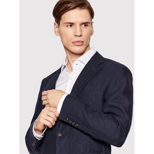 JOOP! Marynarka 17 Jb-47Hoverest 30026613 Granatowy Slim Fit Joop! 54 okazja MODIVO