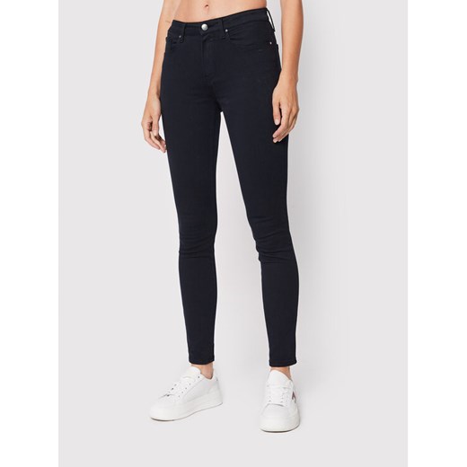 Tommy Hilfiger Jeansy WW0WW35582 Granatowy Skinny Fit Tommy Hilfiger 27_32 okazyjna cena MODIVO