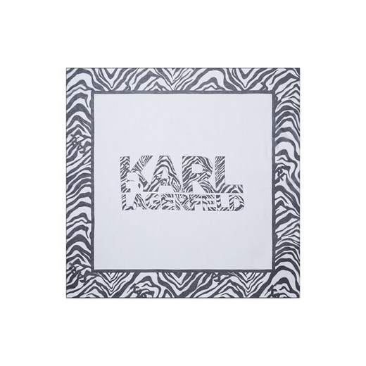 KARL LAGERFELD Chusta KL22WCU10 Biały Karl Lagerfeld OS okazyjna cena MODIVO