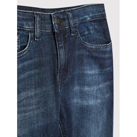 Calvin Klein Jeans Jeansy Essential IB0IB01029 Niebieski Slim Fit 16 promocyjna cena MODIVO