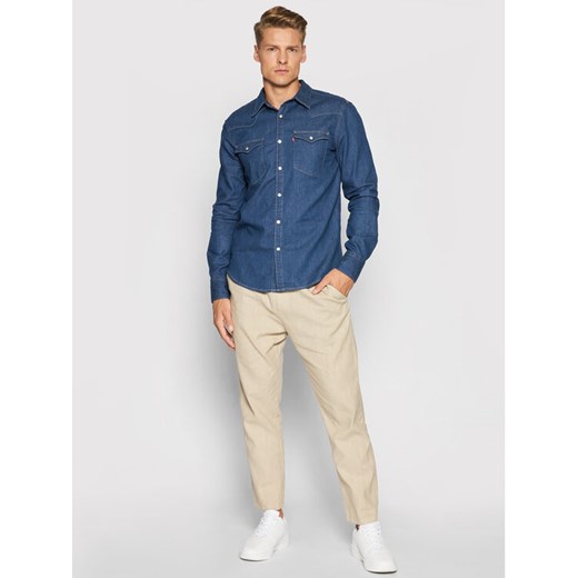 Levi's® Koszula jeansowa Barstow Western 85744-0029 Niebieski Standard Fit S MODIVO wyprzedaż
