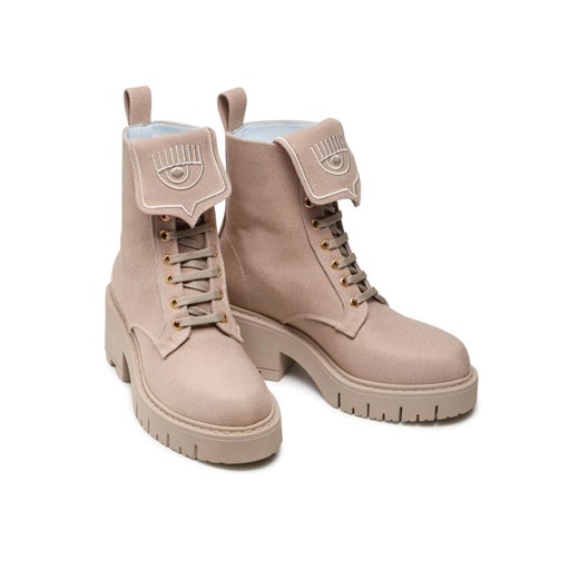 Chiara Ferragni Botki CF2930-014 Brązowy Chiara Ferragni 39 okazyjna cena MODIVO