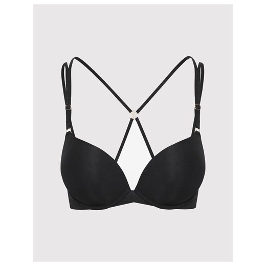 Esotiq Biustonosz push-up Scarlett 39476 Czarny Esotiq 80B promocja MODIVO