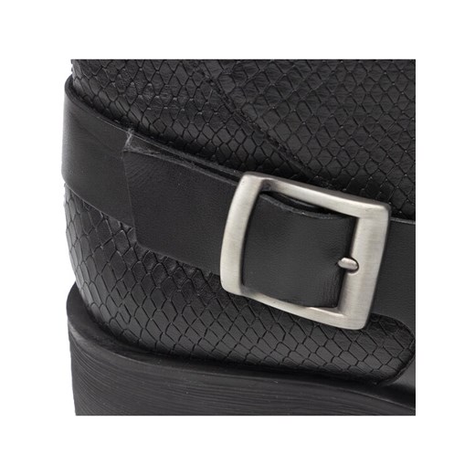 Geox Botki D Rawelle B D166RB 04341 C9999 Czarny Geox 36 MODIVO wyprzedaż