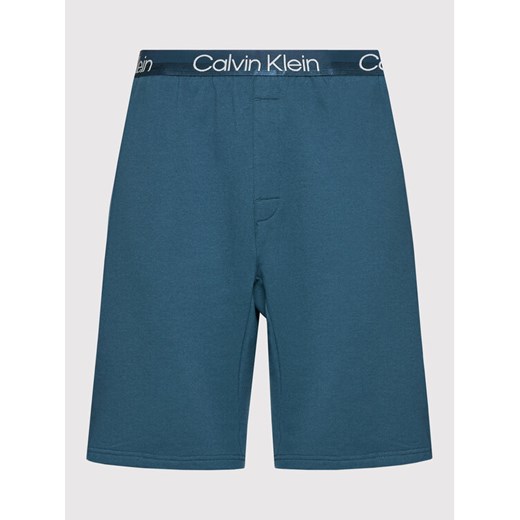 Calvin Klein Underwear Szorty piżamowe 000NM2271E Granatowy Regular Fit Calvin Klein Underwear M okazja MODIVO