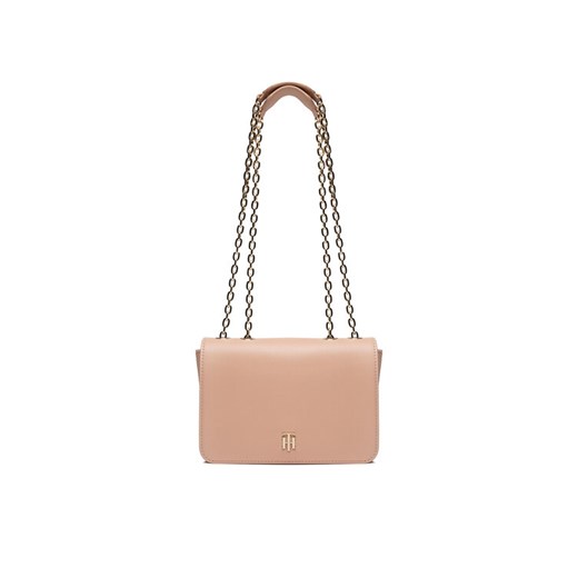 Tommy Hilfiger Torebka Th Timeless Chain Crossover AW0AW13172 Beżowy Tommy Hilfiger uniwersalny promocyjna cena MODIVO