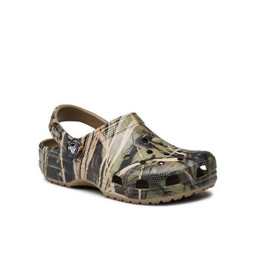 Crocs Klapki Classic Realtree 12132 Zielony Crocs 38_5 MODIVO