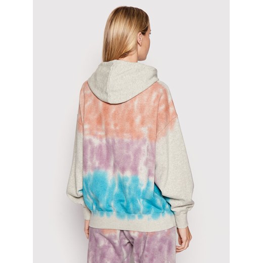 Champion Bluza Tie-Dye University Logo 115223 Kolorowy Oversize Champion XS promocyjna cena MODIVO