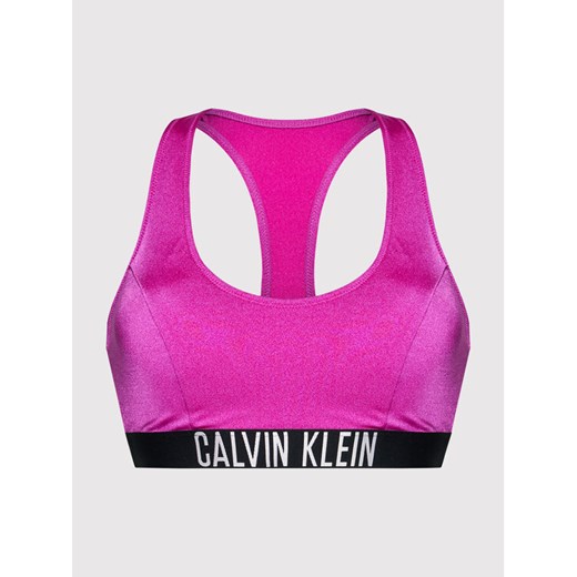Calvin Klein Swimwear Góra od bikini KW0KW01459 Różowy XS MODIVO promocyjna cena
