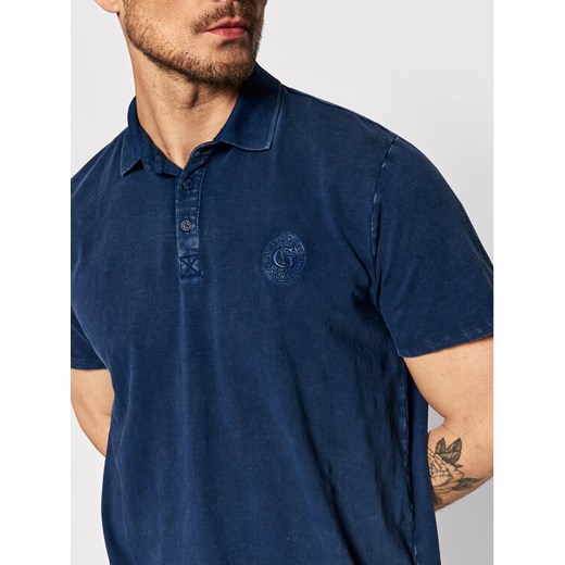 Guess Polo Eli M2GP29 K9Y10 Granatowy Regular Fit Guess S okazyjna cena MODIVO