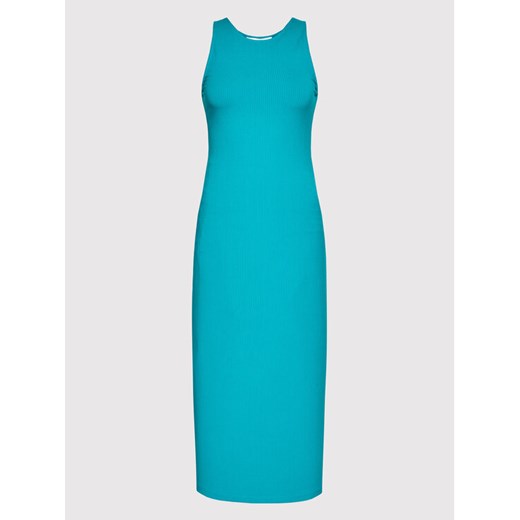 Samsøe Samsøe Sukienka codzienna Kerstin F22100017 Niebieski Slim Fit L MODIVO wyprzedaż