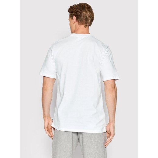 Russell Athletic T-Shirt Jerry E26091 Biały Relaxed Fit Russell Athletic S wyprzedaż MODIVO