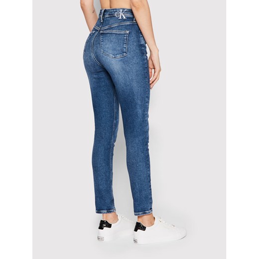 Calvin Klein Jeans Jeansy J20J219311 Niebieski Slim Fit 31 promocyjna cena MODIVO