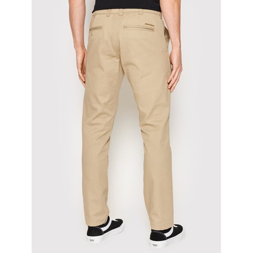 Dickies Chinosy Sherburn DK0A4X9QKHK Beżowy Slim Fit Dickies 31 okazja MODIVO