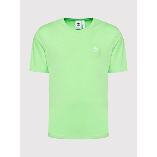 adidas T-Shirt adicolor Essentials Trefoil H34633 Zielony Regular Fit S MODIVO wyprzedaż